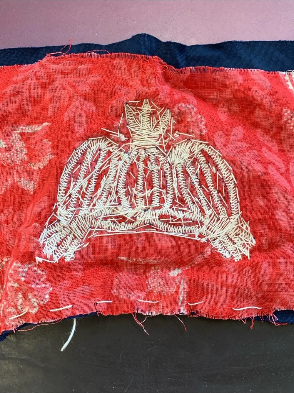 Free item: embroidered emblem